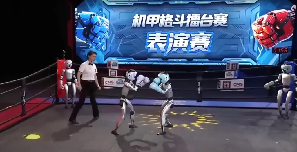 Robots boxe Chine