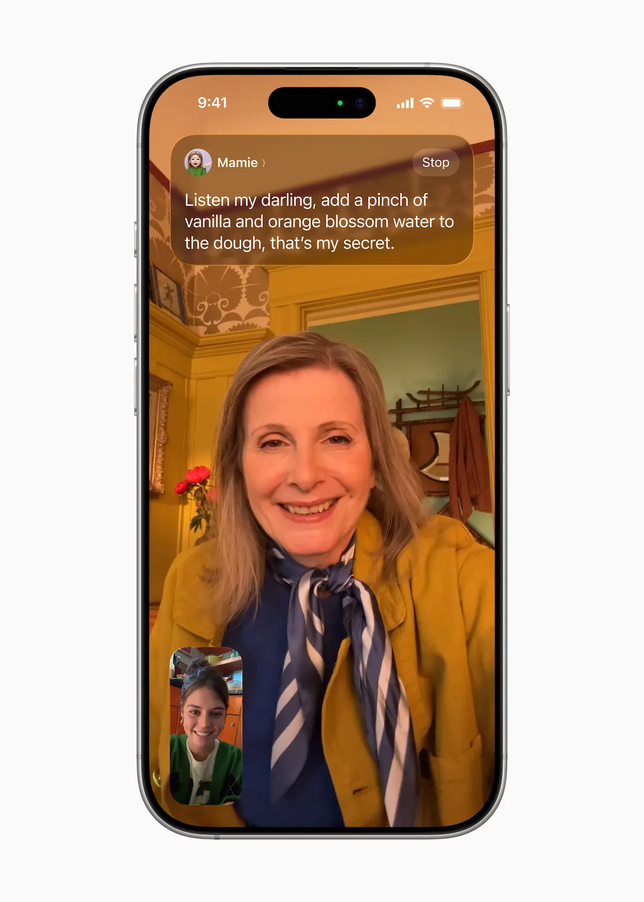 iOS 26 : traduction live Facetime
