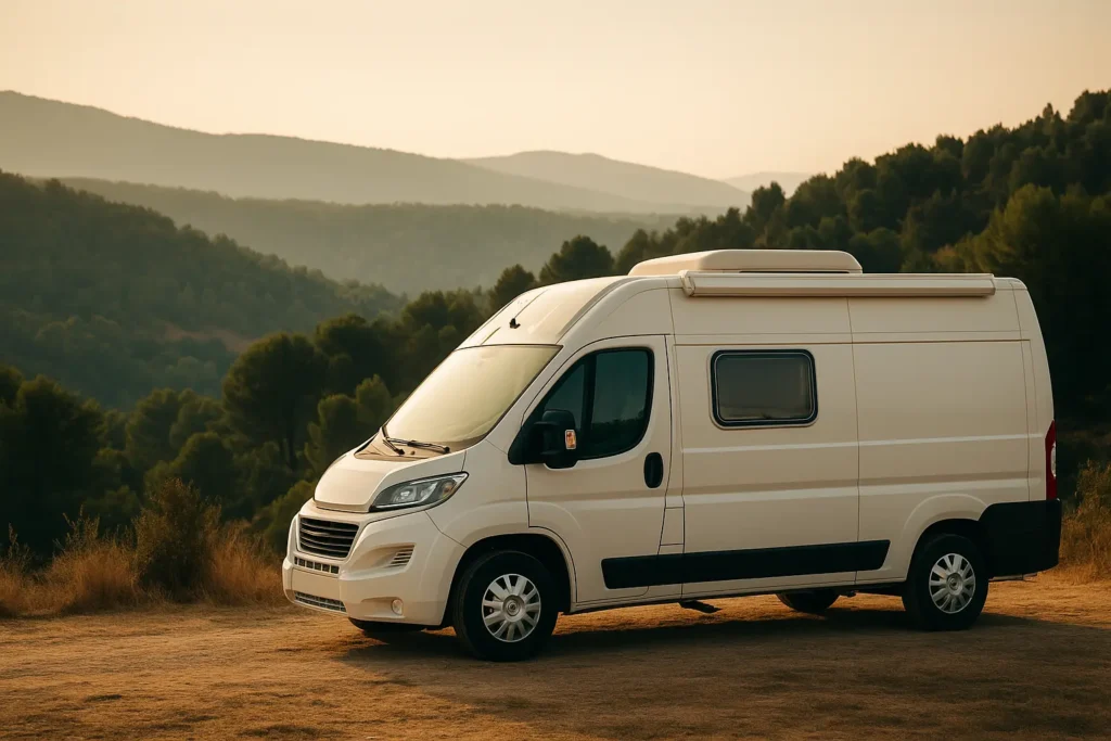 Park4Night utilisée en été 2025 pour trouver des spots de camping-car